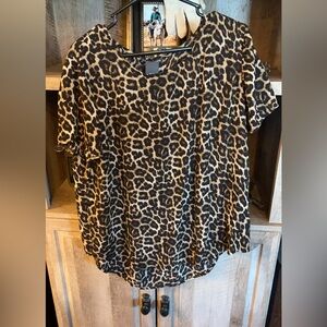 Leopard Blouse